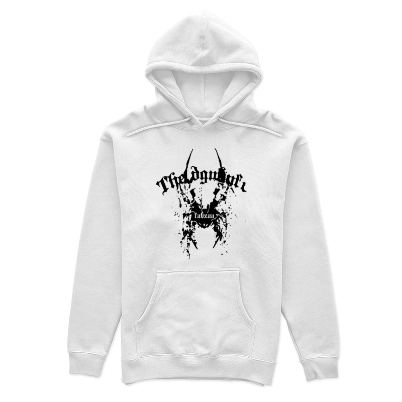 Schwarzmetall-Bandlogo mit mystischen Elementen Damen Pullover Hoodie