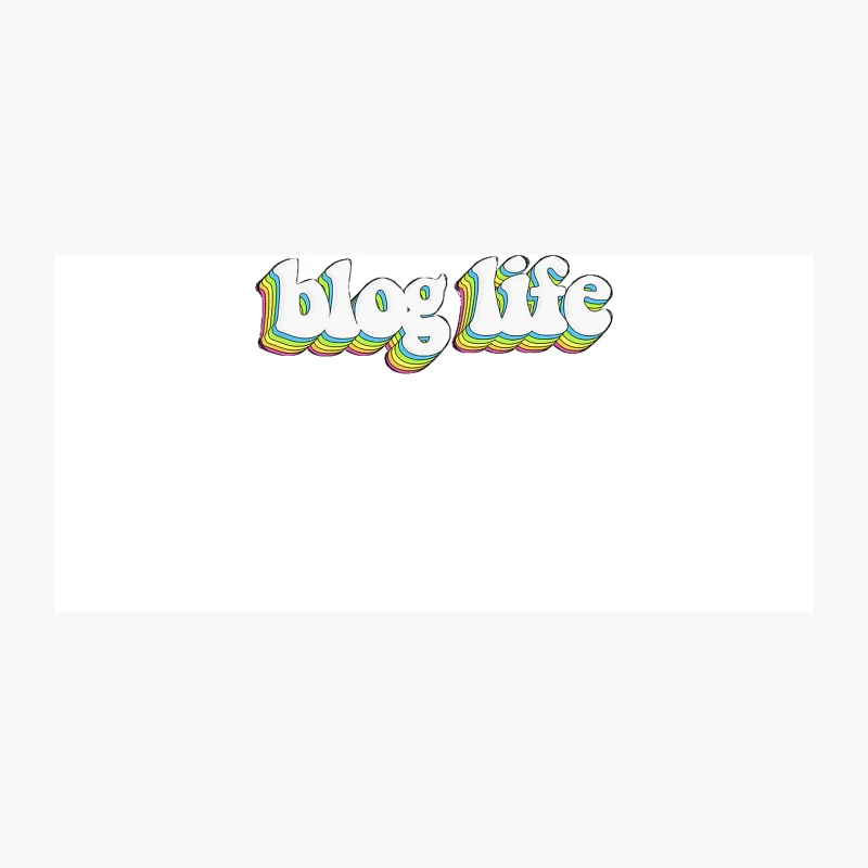 Blog Life - Awesome Graphic Design Typography Coffee Mug