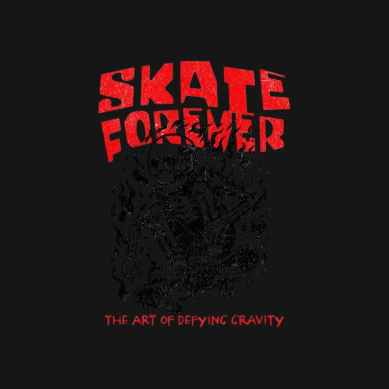 Skate Éternel: L'Art de Défier la Gravité Homme T-Shirt