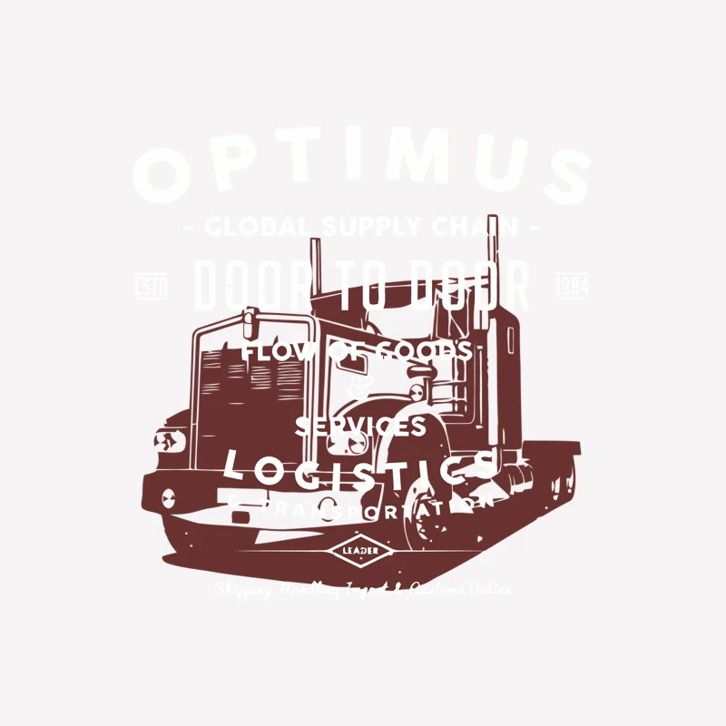 Logistics and Freight Transportation Services Male T-Shirt