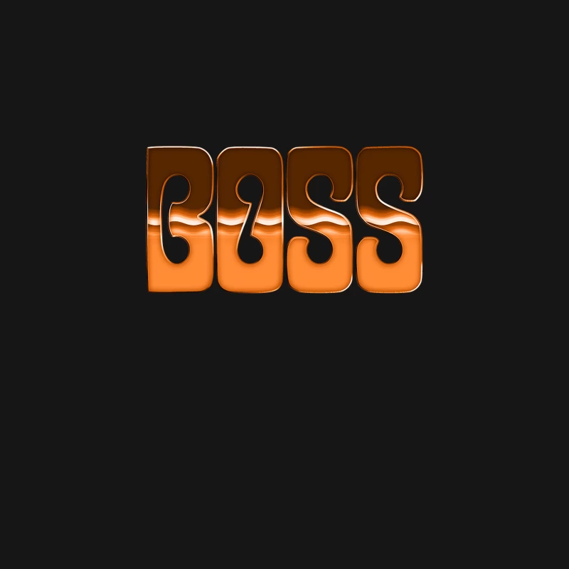 BOSS  Awesome Boss Retro Style Gift Design Desk Mat