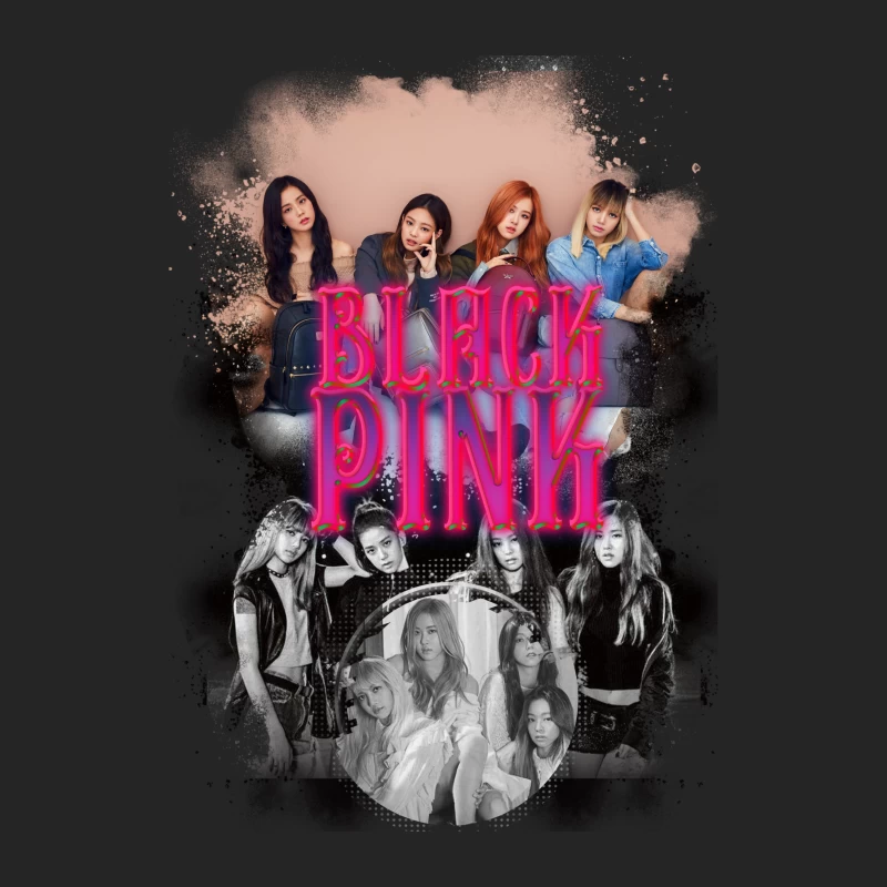Blackpink: A Popular K-pop Girl Group Male Pullover Sweatshirt
