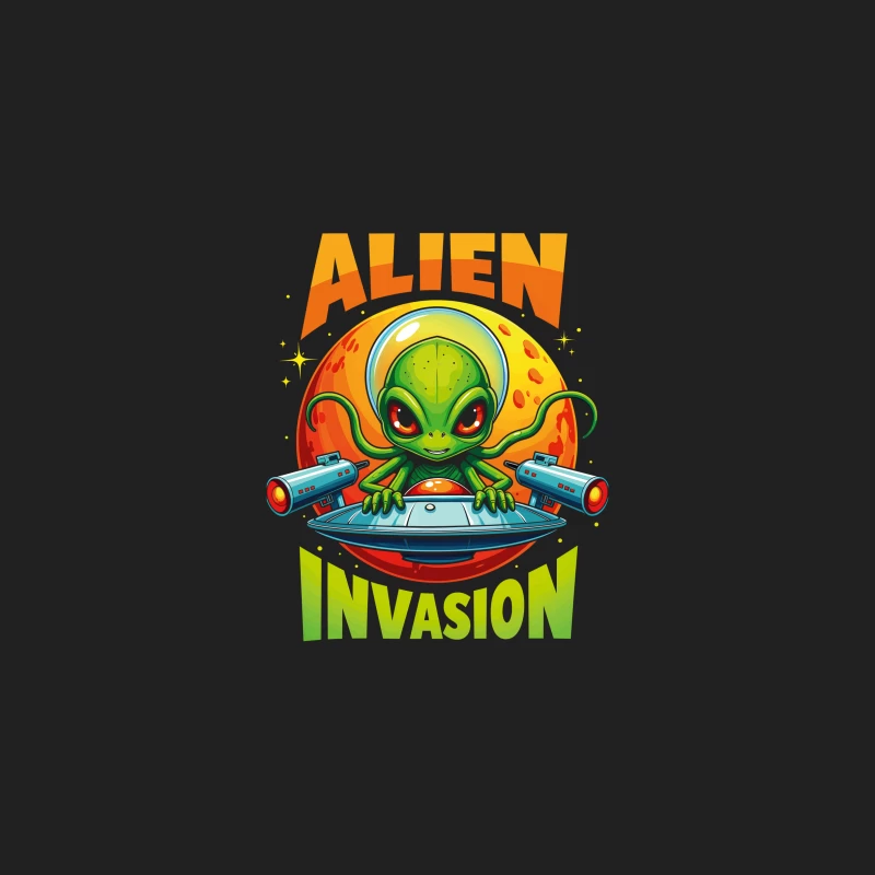 Retro Pixel Alien Invasion – Vibrant 8-bit Extraterrestrial Style! Bucket Hat