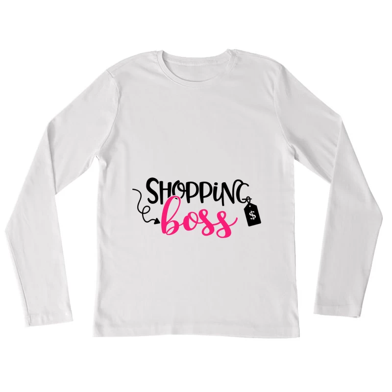 Design élégant pour les amateurs de shopping Femme Manches Longues T-Shirt