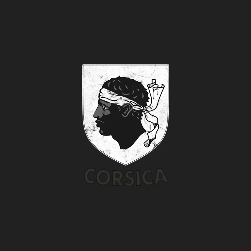 Corsica ---- Vintage Style Crest Design Bucket Hat