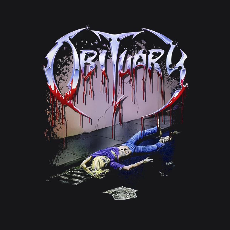 Obituary Slowly We Rot 3 Female Pullover Hoodie