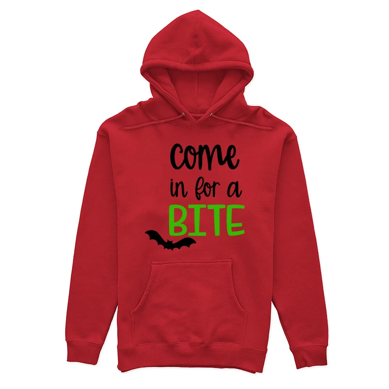 Invitation d'Halloween avec chauve-souris Femme Sweat à capuche