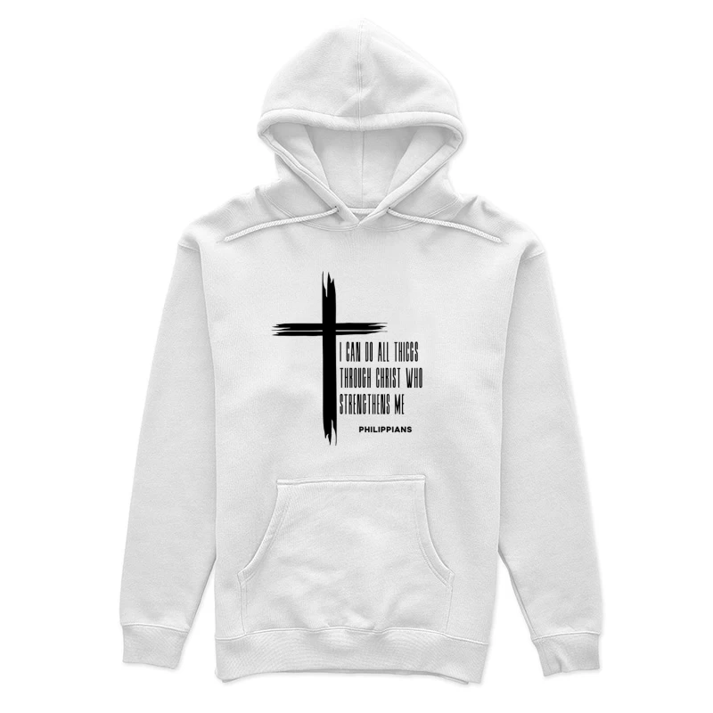 Glaube und Stärke in Christus Damen Pullover Hoodie