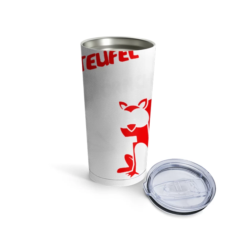Der Teufel ist ein Eichhörnchen Travel Mug