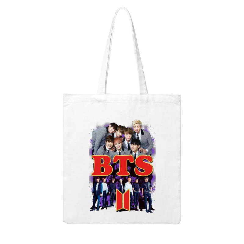 BTS: A K-pop Sensation Cotton Tote Bag