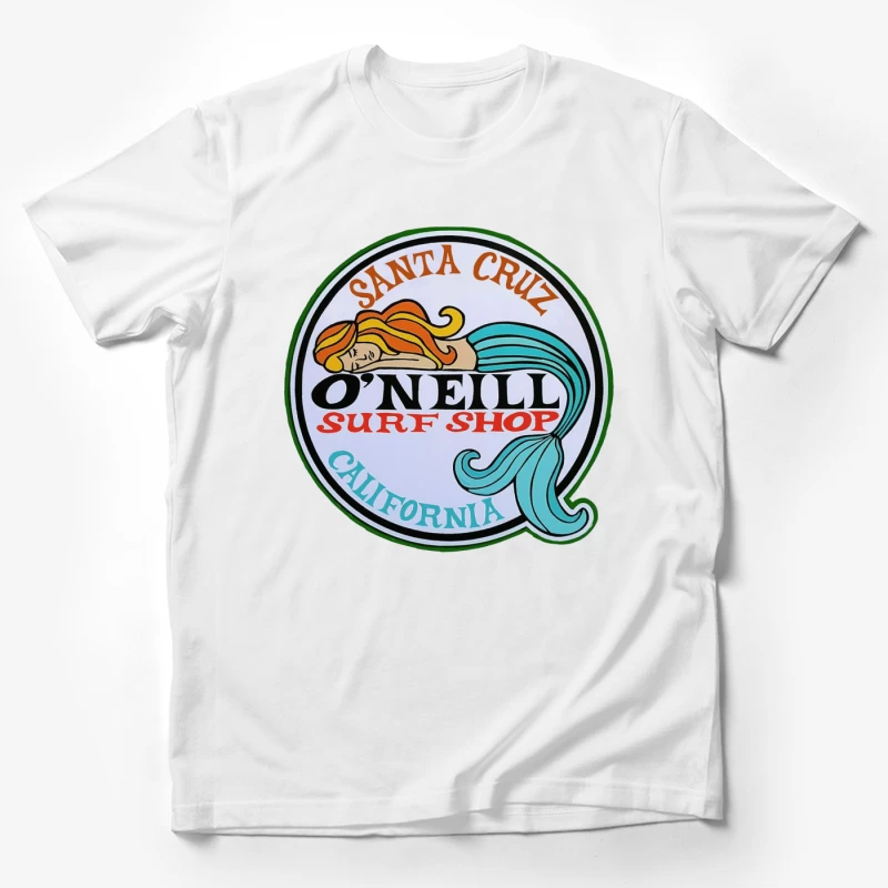 Vintage O'Neill Surf Shop Logo from Santa Cruz, California Male T-Shirt