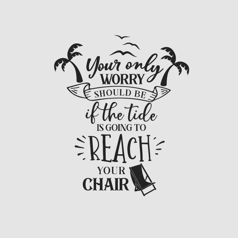 Citation inspirante pour la plage Homme Sweat à capuche