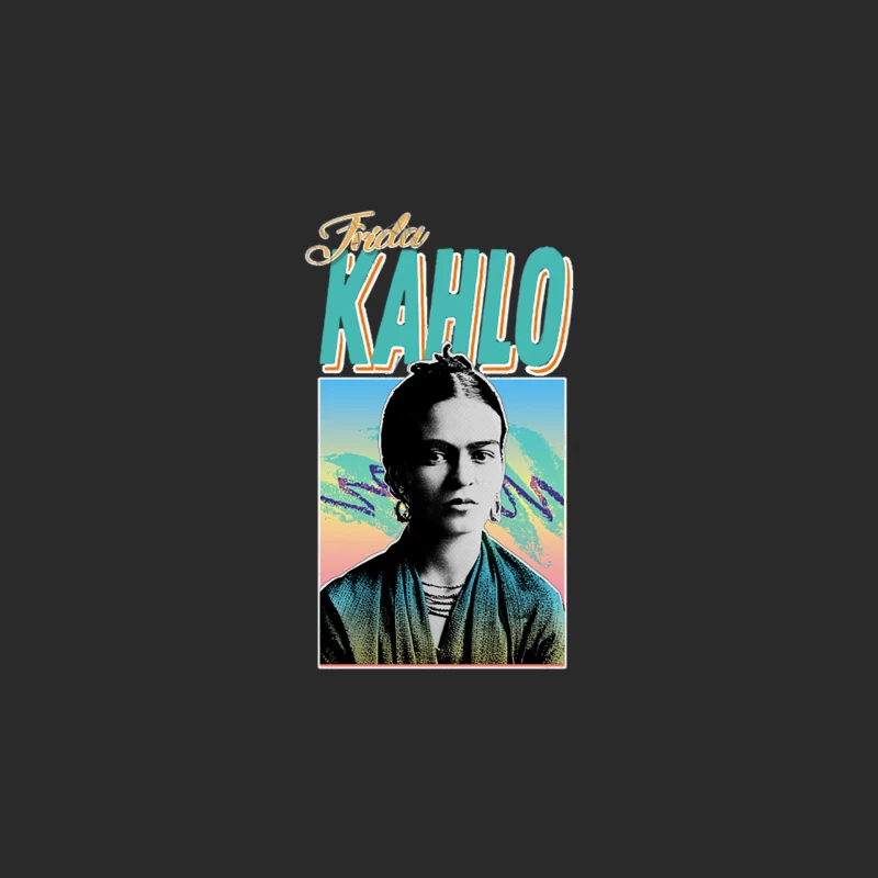 Frida Kahlo 90s Styled Retro Graphic Design Baseball Cap