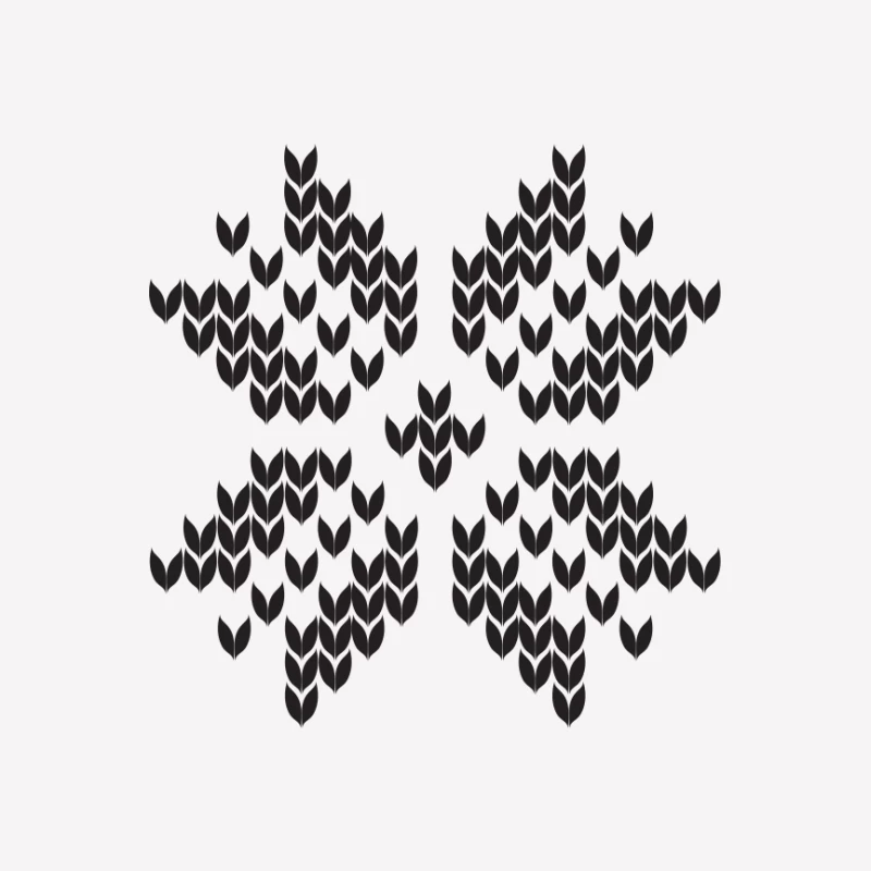 Motif géométrique en chevrons Femme T-Shirt