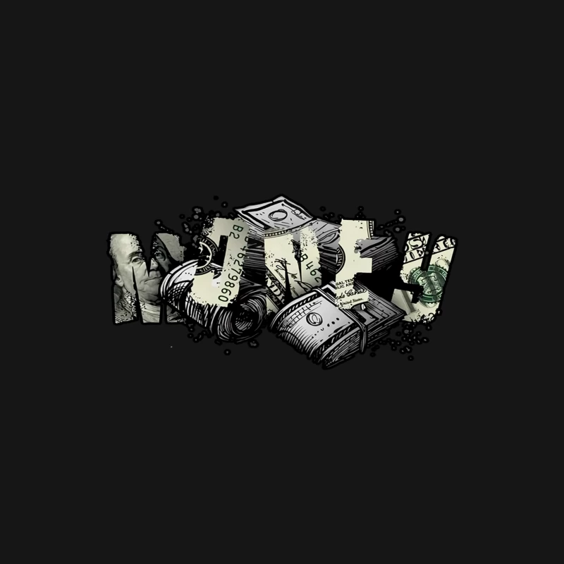 Money Illustration Female Long Sleeve T-Shirt