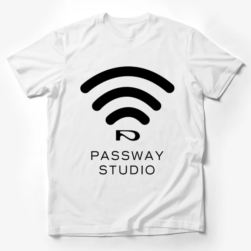 Passway Studio Logo mit WLAN-Symbol Herren T-Shirt