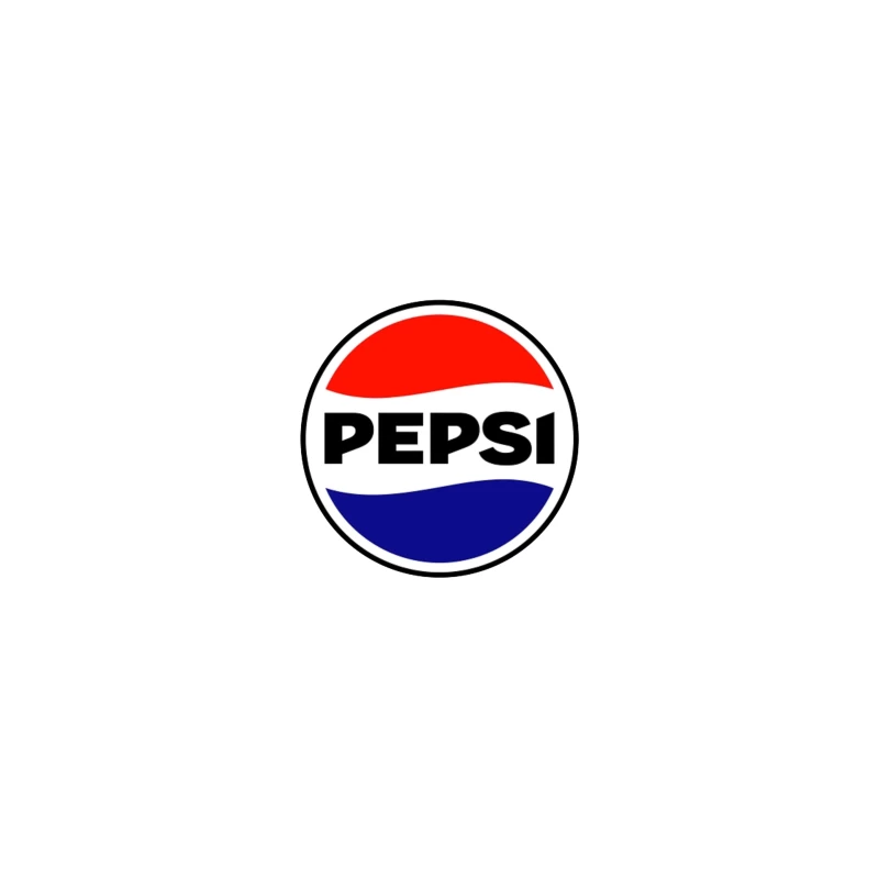 Classic Pepsi Cola Circular Logo Design Coffee Mug