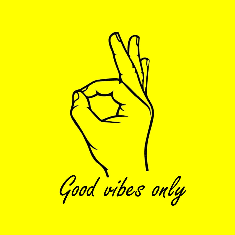 Hand Gesture: Okay Symbol with Fingers Crossed Tapestry