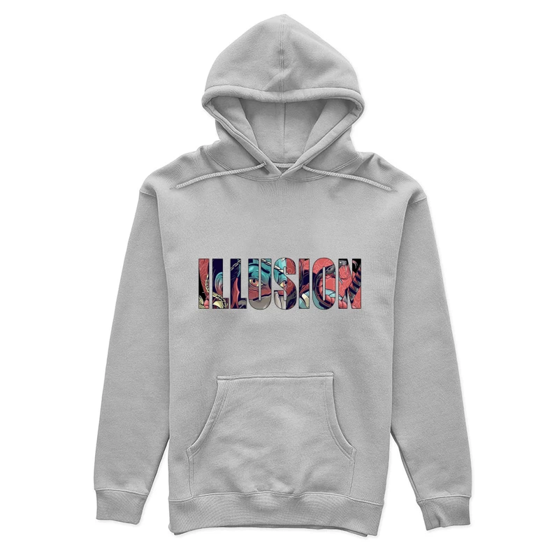 Colorful Artistic Illusion Design Female Pullover Hoodie