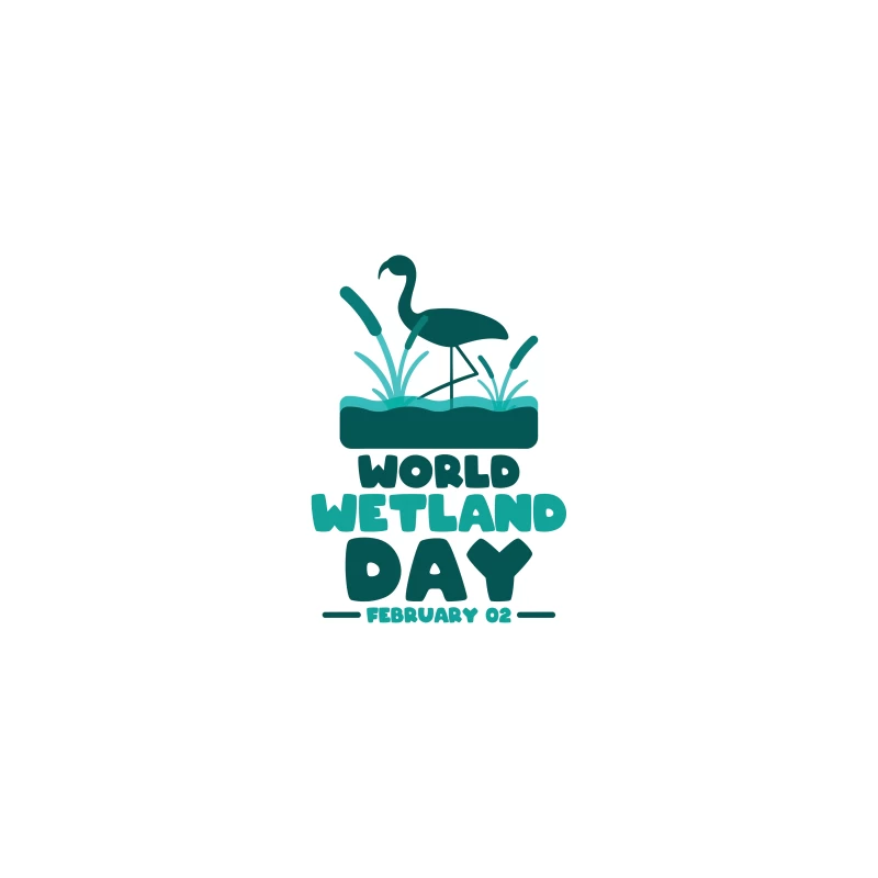 Celebrate World Wetland Day – Vibrant Flamingo Design Travel Mug