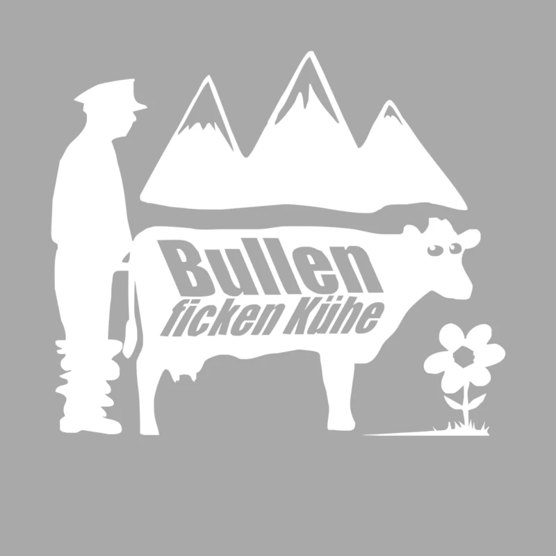 Bullen ,sprüche,party,acab,,fun,lustig Female Pullover Hoodie