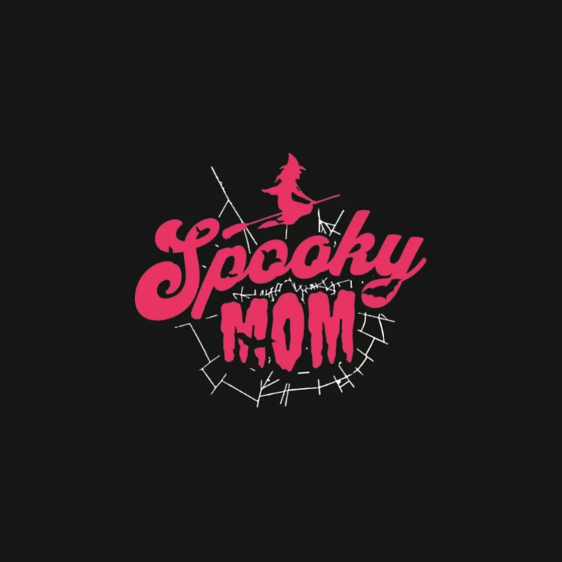 Design de maman sorcière effrayante Homme Manches Longues T-Shirt
