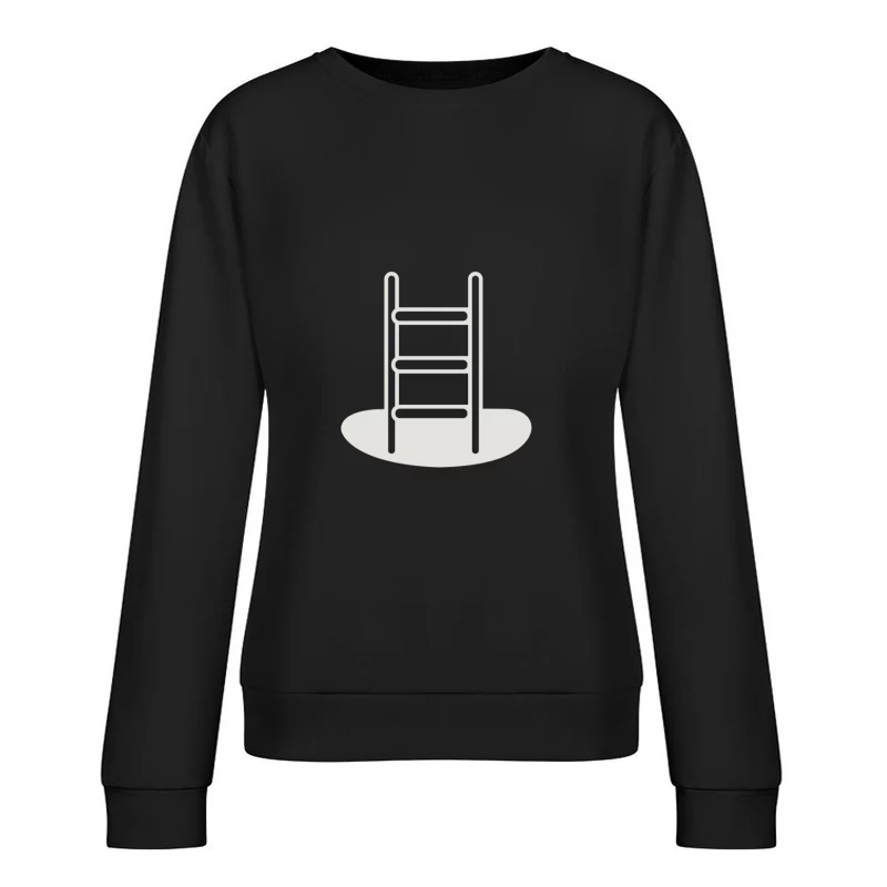 Leiter in Loch Damen Pullover Sweatshirt