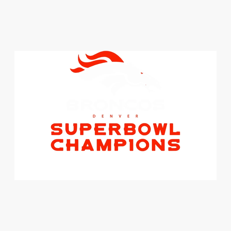 Super Bowl 50 2016 Champions Denver Broncos Travel Mug