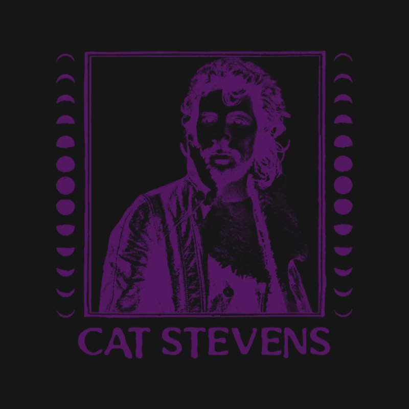 Cat Stevens  Retro Fan Artwork Design Mouse Pad