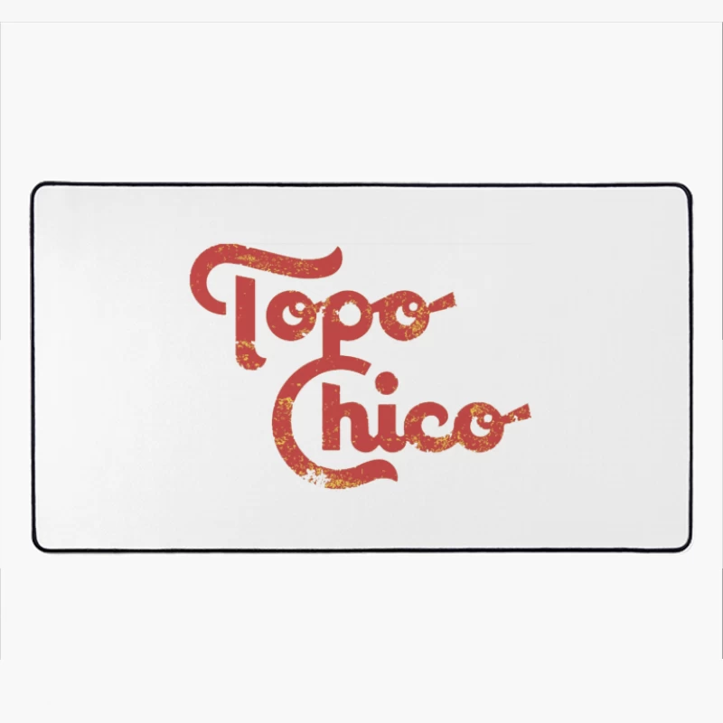 Topo Chico Logo Desk Mat
