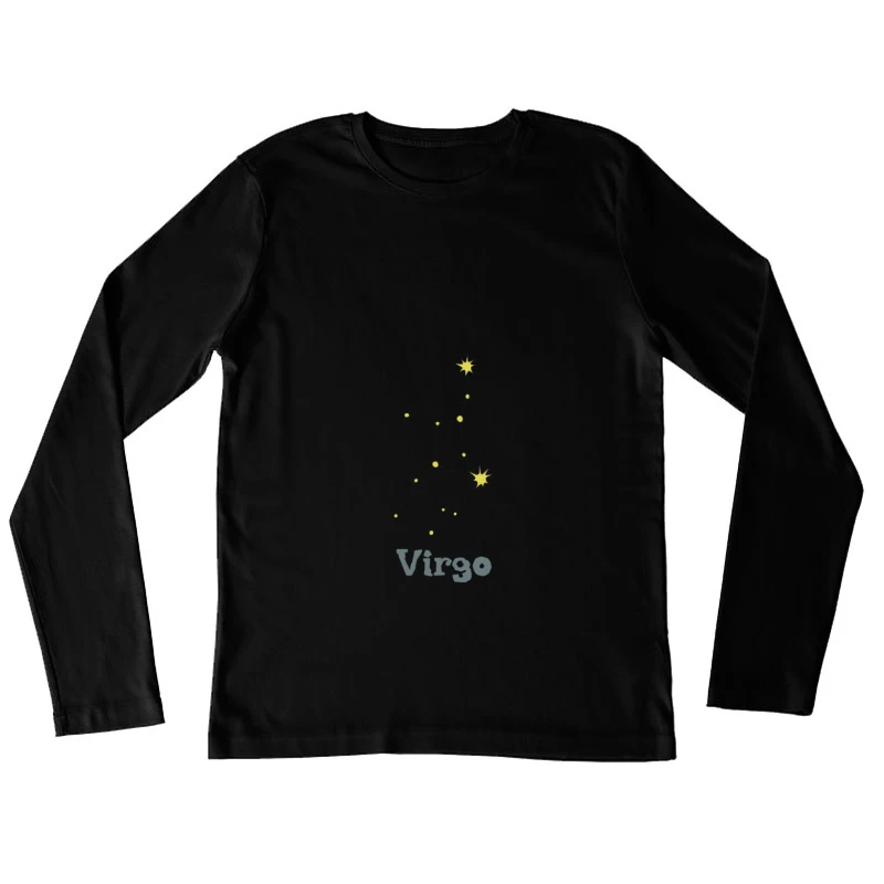 Sternbild Virgo Damen Langarm T-Shirt