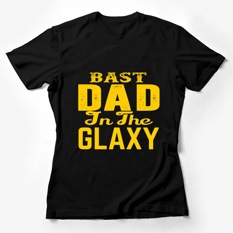 Meilleur Papa de la Galaxie Femme T-Shirt
