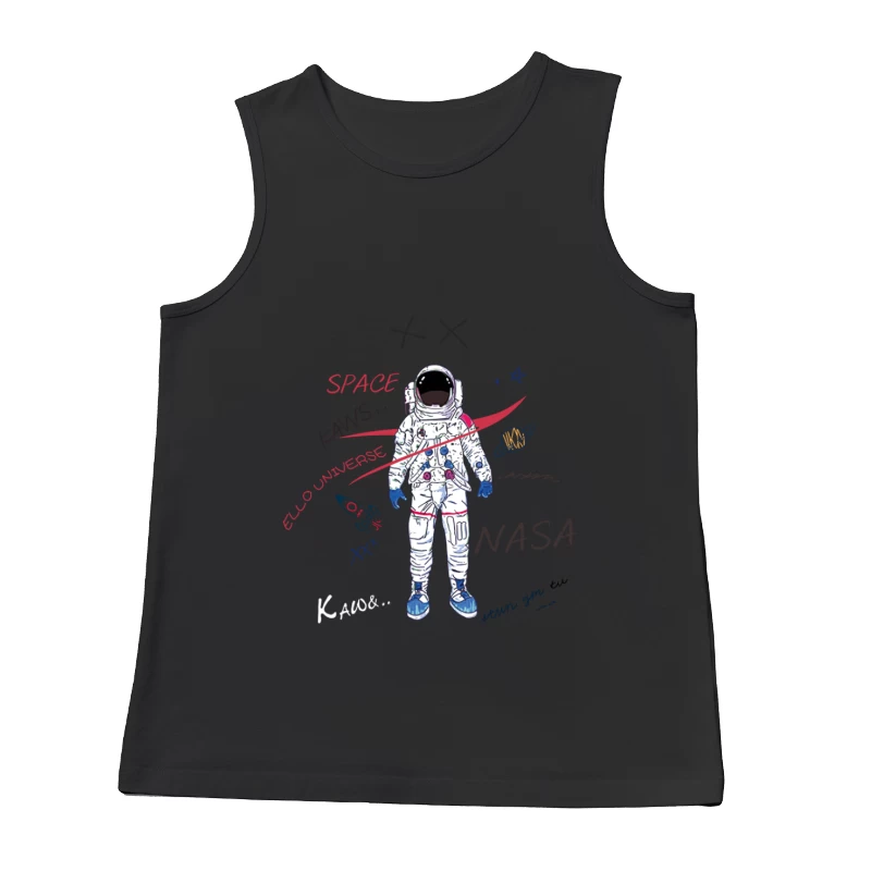 Weltraum-NASA-Astronaut Herren Tanktops