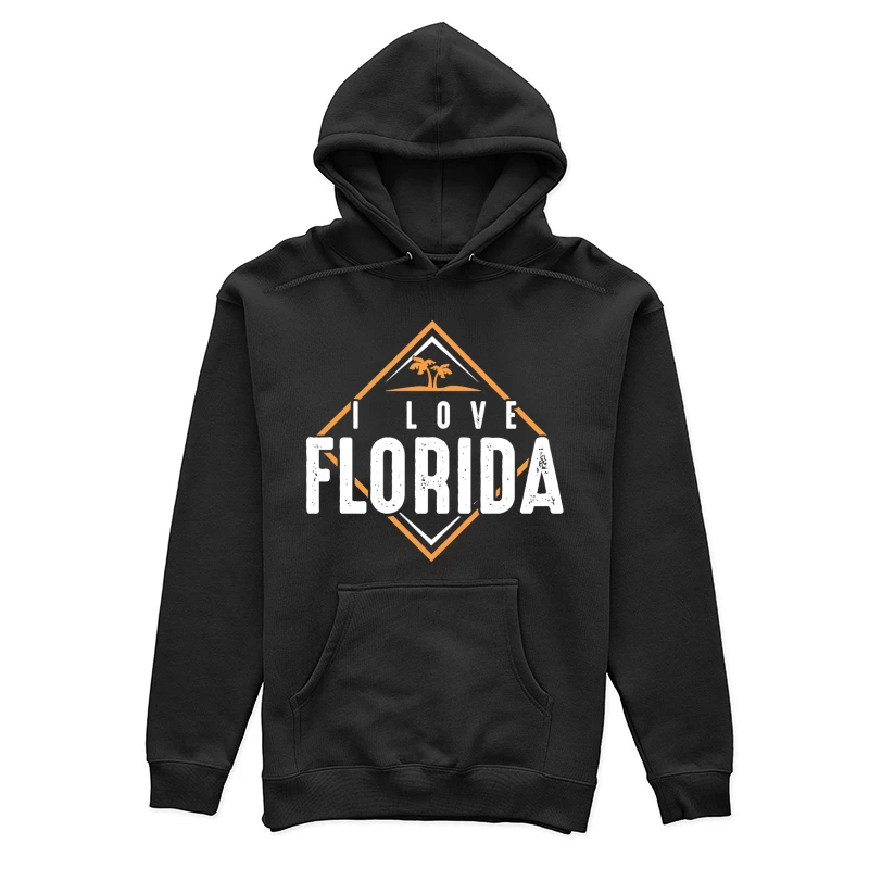 Ich liebe Florida Design Damen Pullover Hoodie