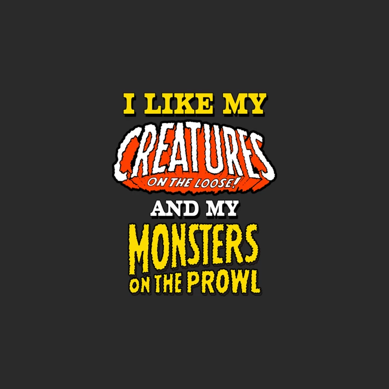 How I like my Creatures and Monsters Baseball Cap