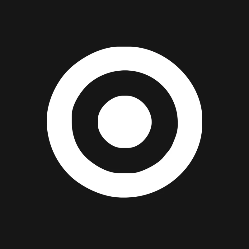Bullseye Sticker Vinyl Decal Male Long Sleeve T-Shirt