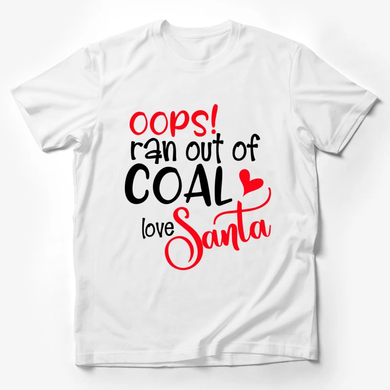 Message humoristique du Père Noël Homme T-Shirt