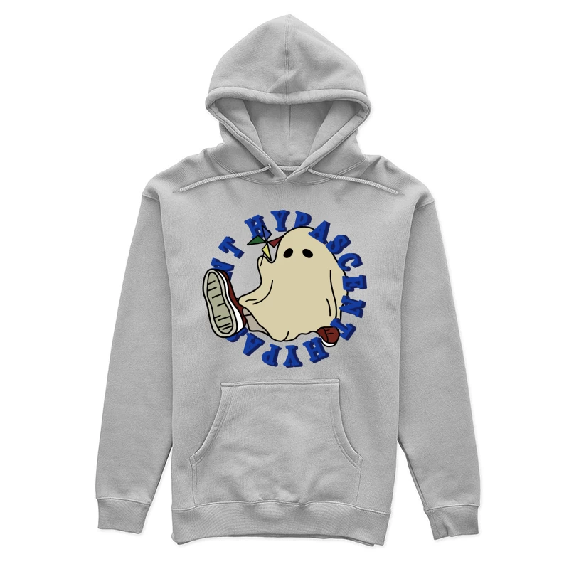 Bunter Geister-Laufschuh Damen Pullover Hoodie