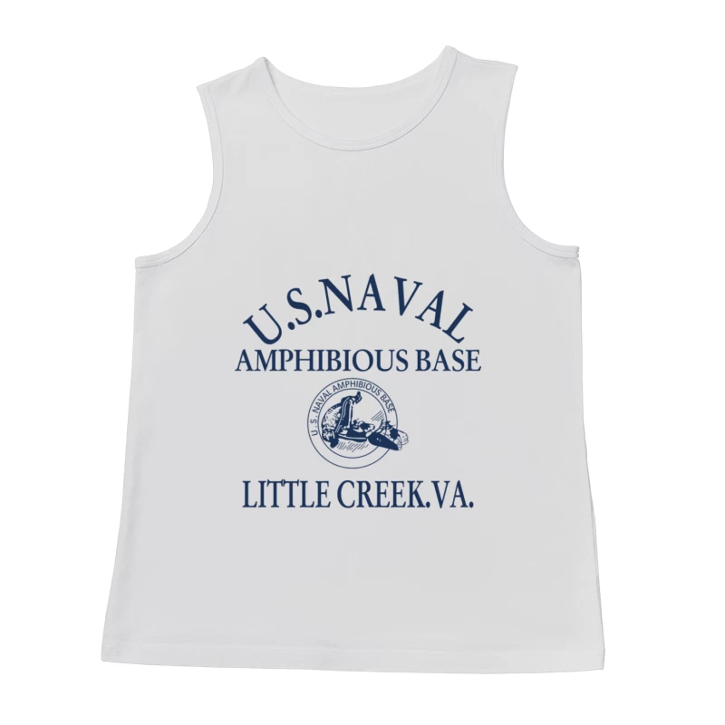 U.S. Naval Amphibious Base Little Creek Logo Herren Tanktops