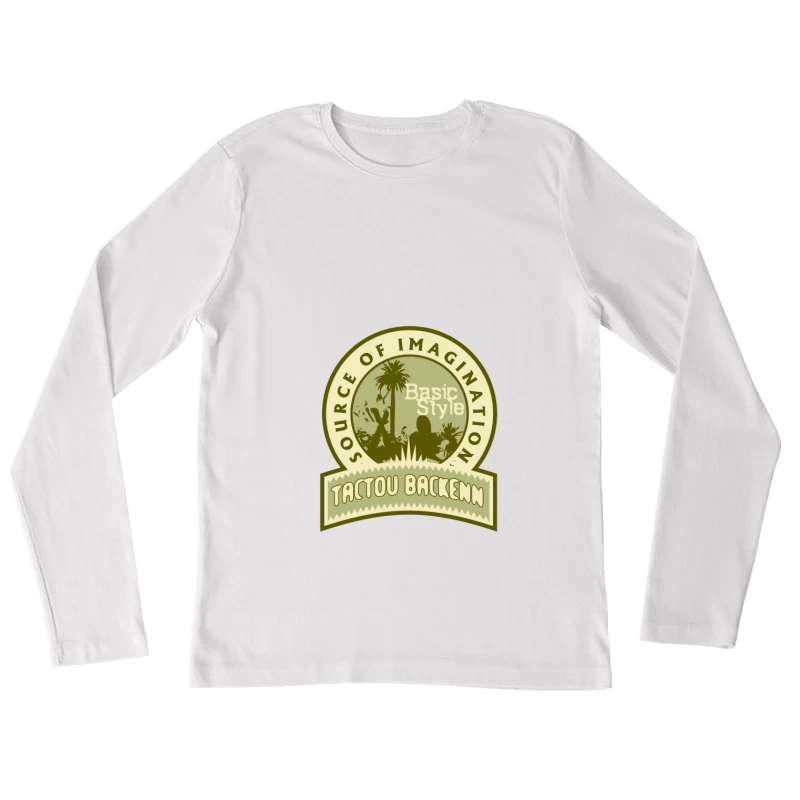 Style basique, source d'imagination Femme Manches Longues T-Shirt