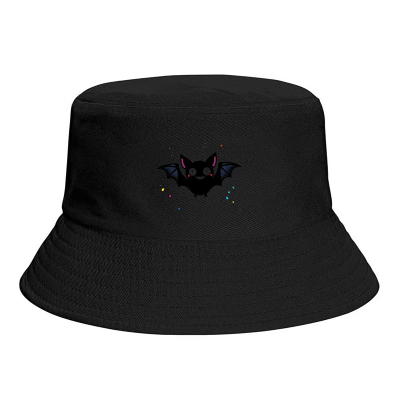 Cute Cartoon Bat Bucket Hat
