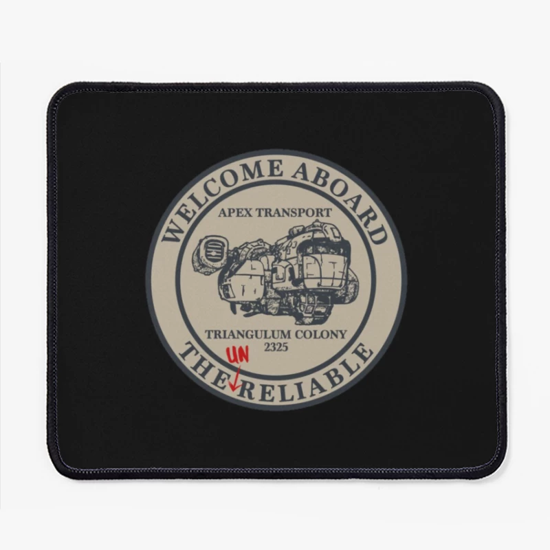 Welcome Aboard The Unreliable Mouse Pad
