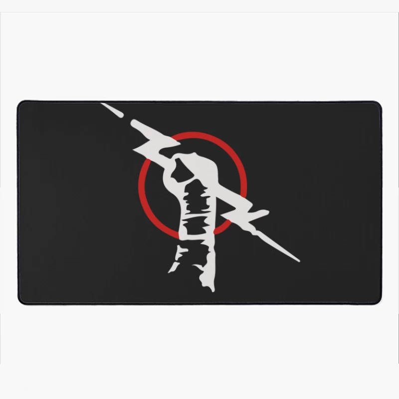 Cm Punk Lighting Rod Desk Mat