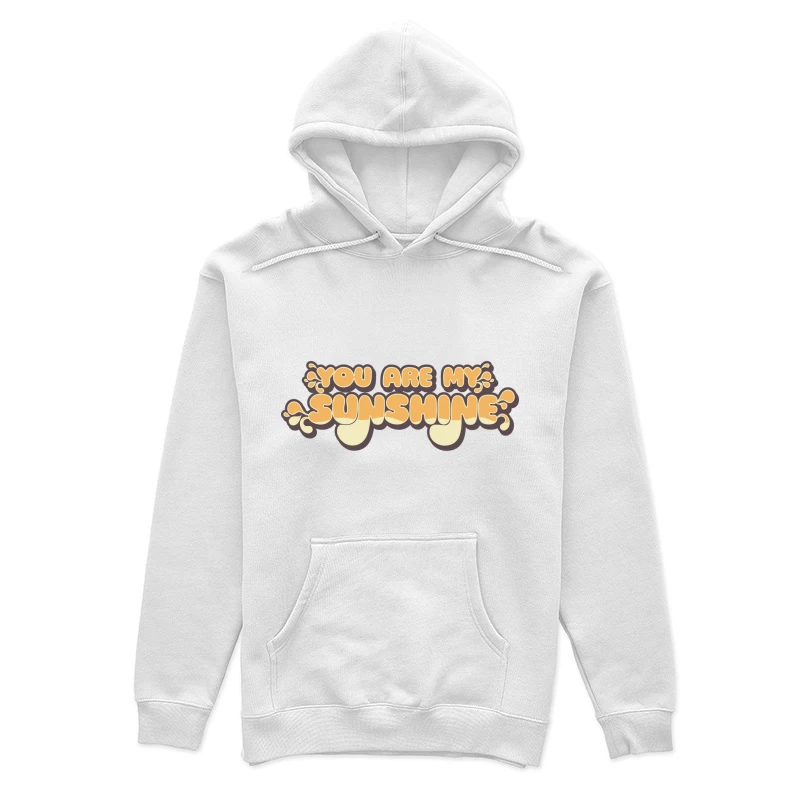 Bunter Schriftzug 'Du bist mein Sonnenschein' Damen Pullover Hoodie