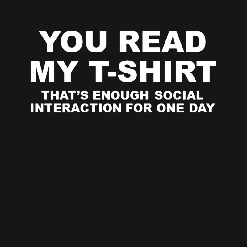 You Read My T-Shirt Mouse Pad