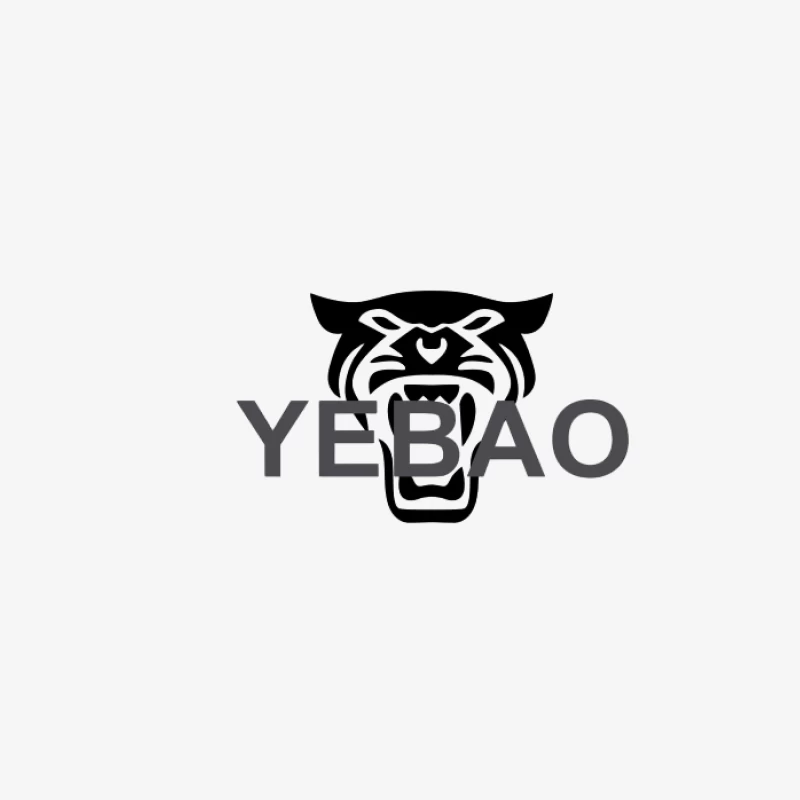 Yebao Logo mit Tiger Herren Pullover Sweatshirt