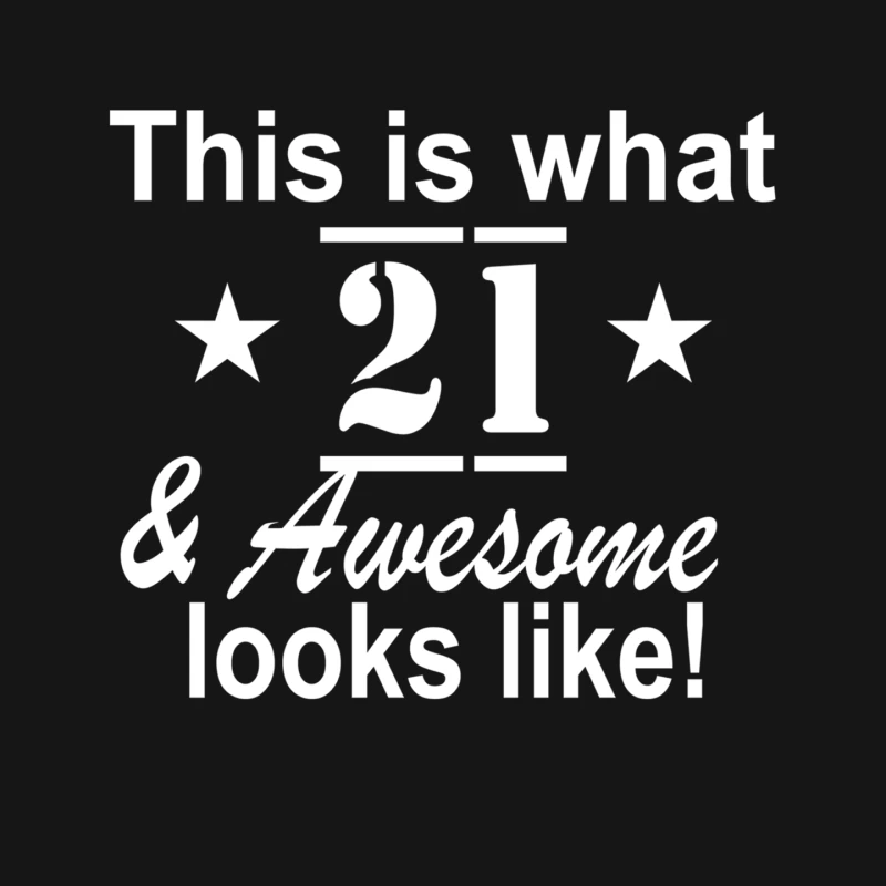 21st Birthday Mouse Pad