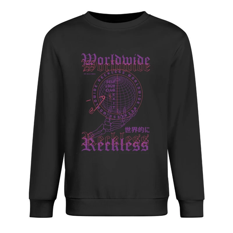 Weltweites Reckless-Design Herren Pullover Sweatshirt