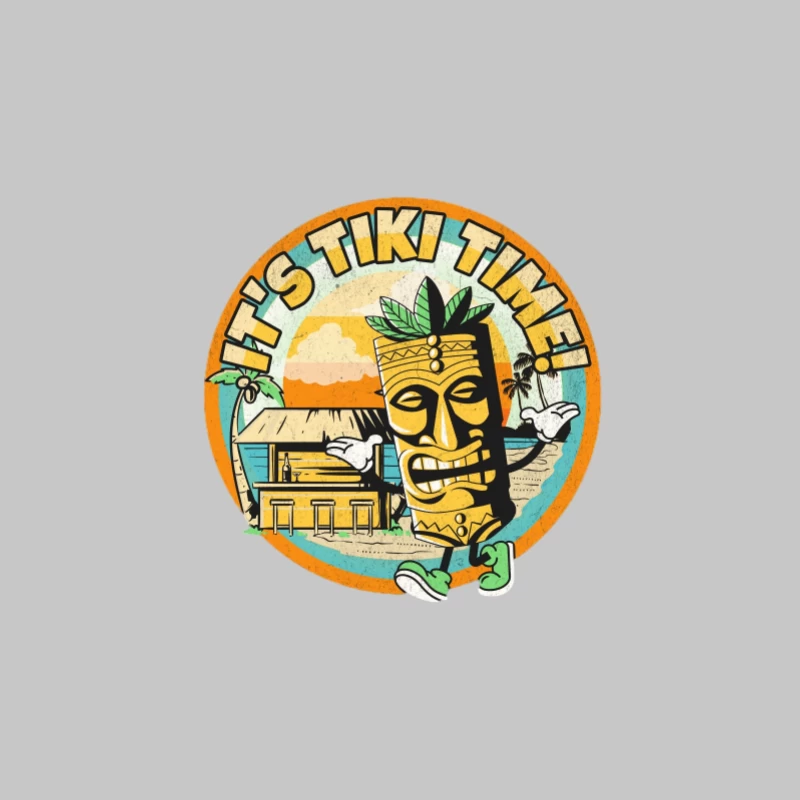 Moment de Tiki Festif Femme Manches Longues T-Shirt