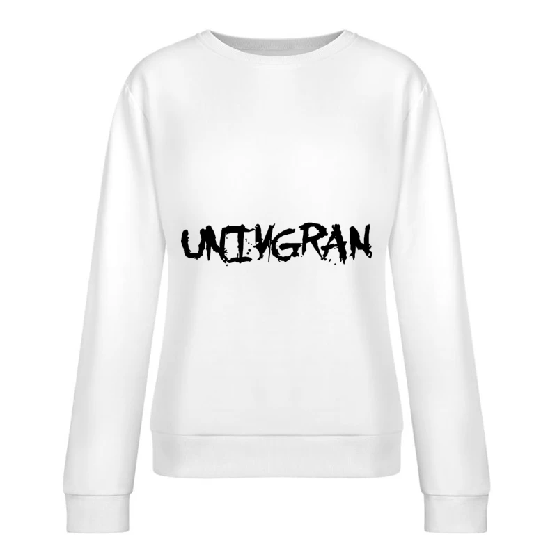 Untidy urban Graffiti-Design Damen Pullover Sweatshirt